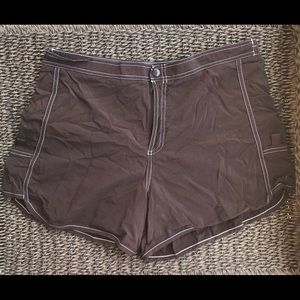 Cazimi swimming cargo board shorts brown sz 14